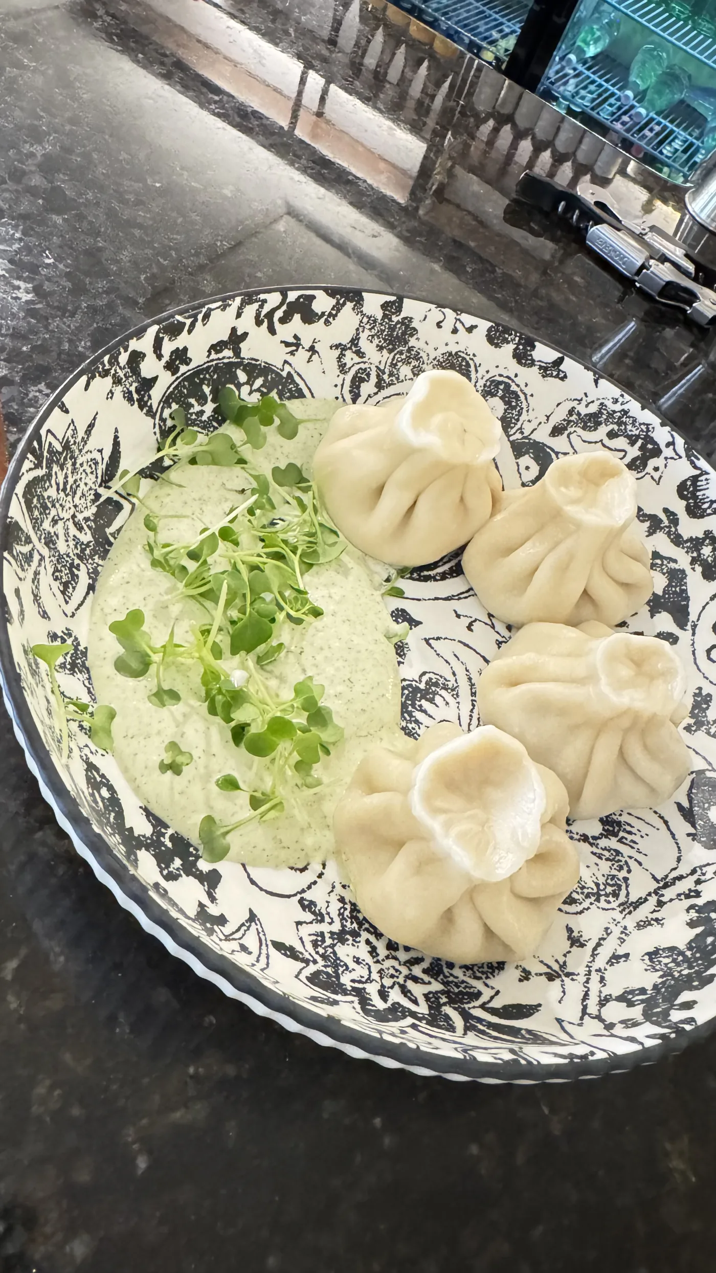 Hand-pleated khinkali — Georgian dumplings at BEKA