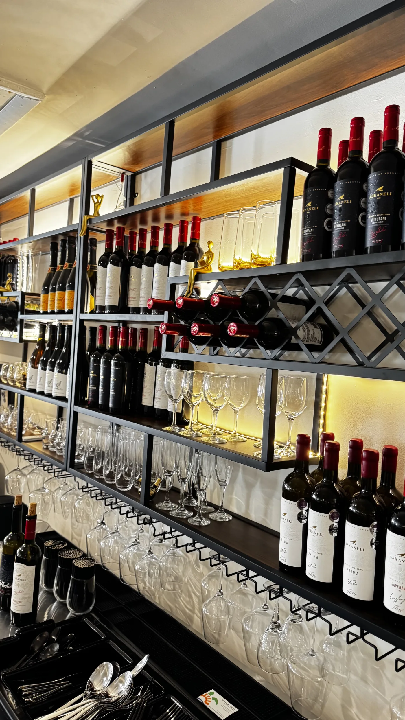 BEKA dining room at golden hour — Georgian fine dining in Hollywood, FL